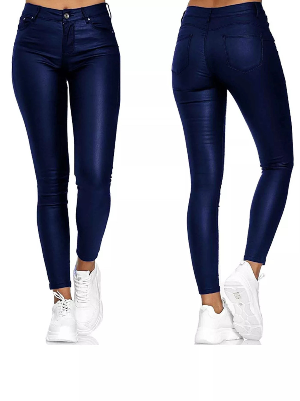 The Faux Leather Skinny Pants – image 4