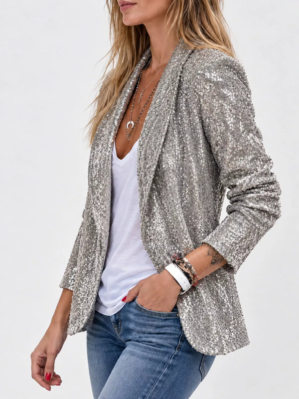 The Spotlight Sequin Blazer
