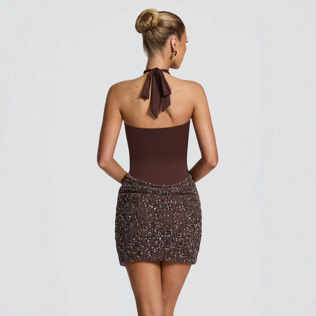 The Cocoa Cross-Strap Sequin Mini – image 3
