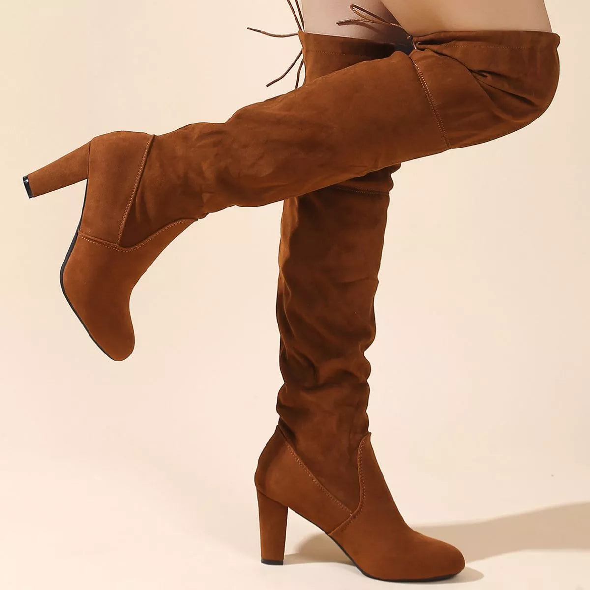 The Over-the-Knee Suede Boot – image 18