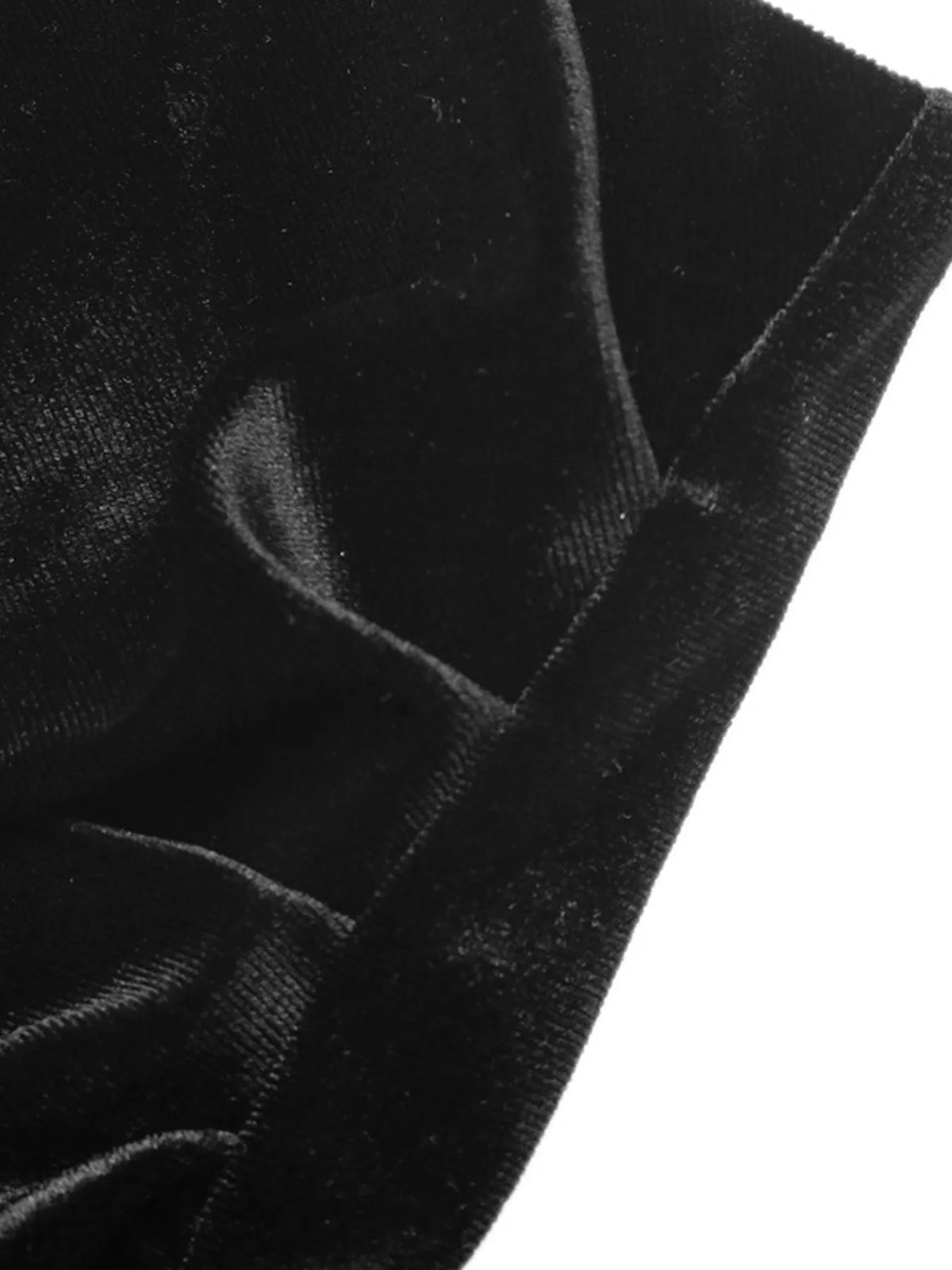 The Velvet Lace-Trim Mini Skirt – image 7