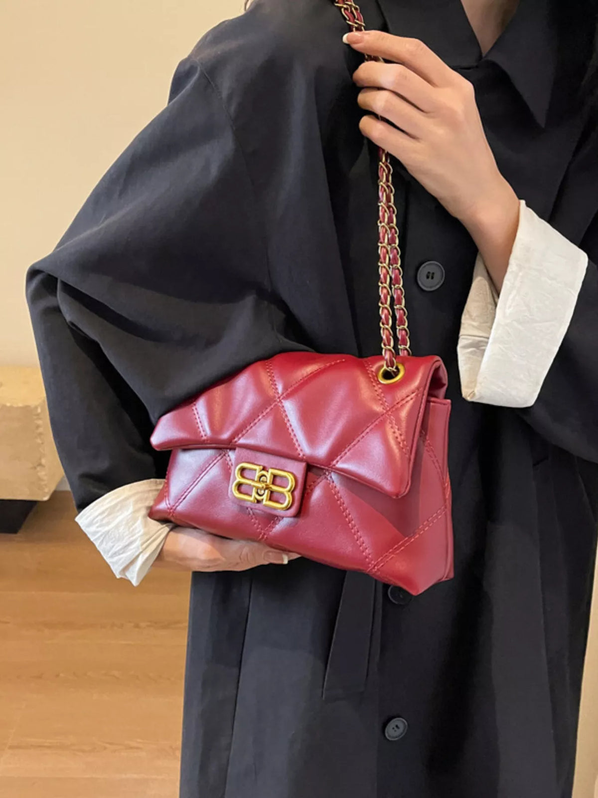 The Quilted Flap Bag – image 1