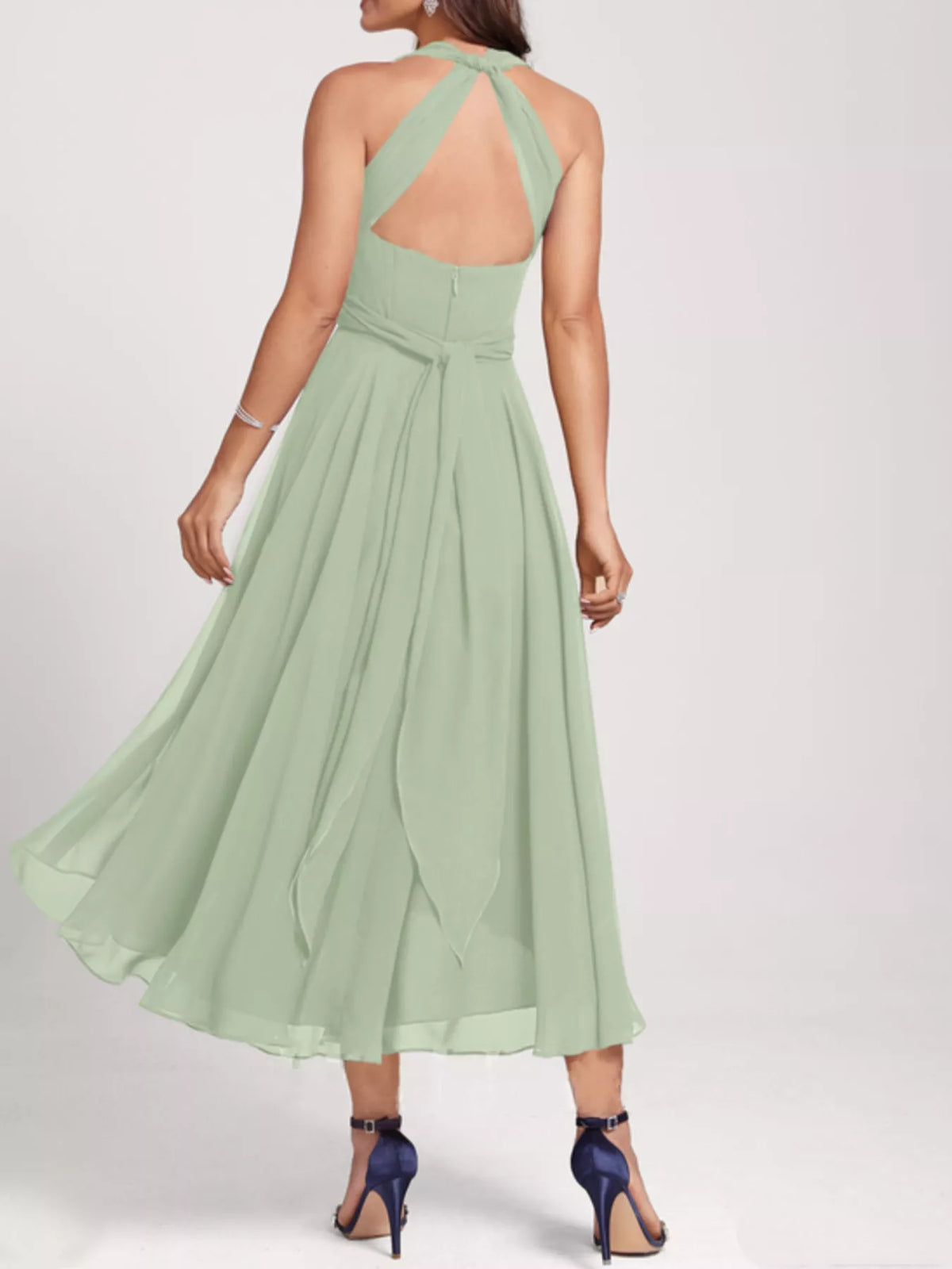 The One-Shoulder Chiffon Midi – image 17