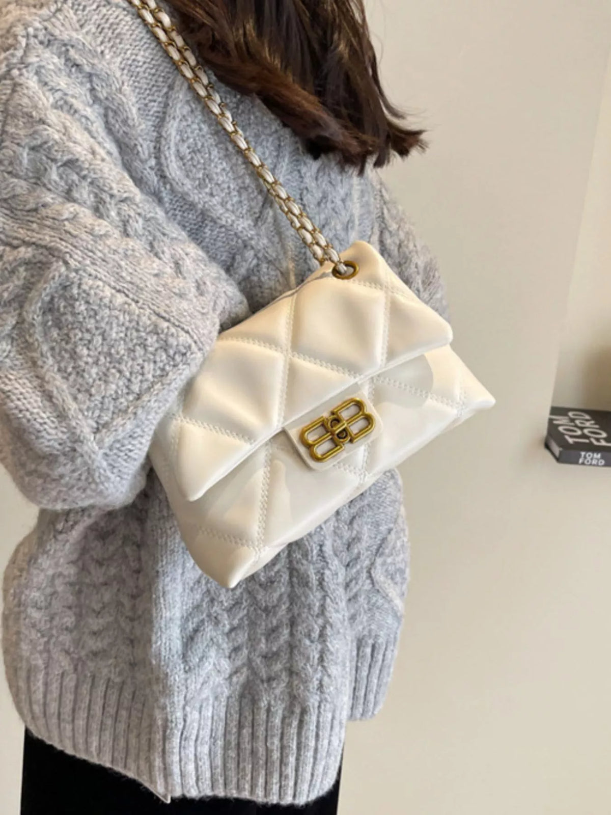 The Quilted Flap Bag – image 8