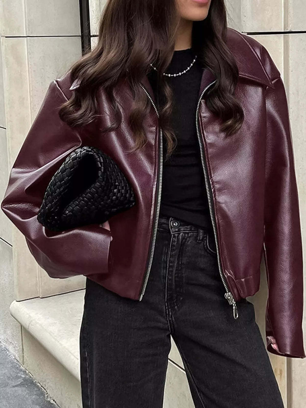 The Soho Faux Leather Jacket – image 2