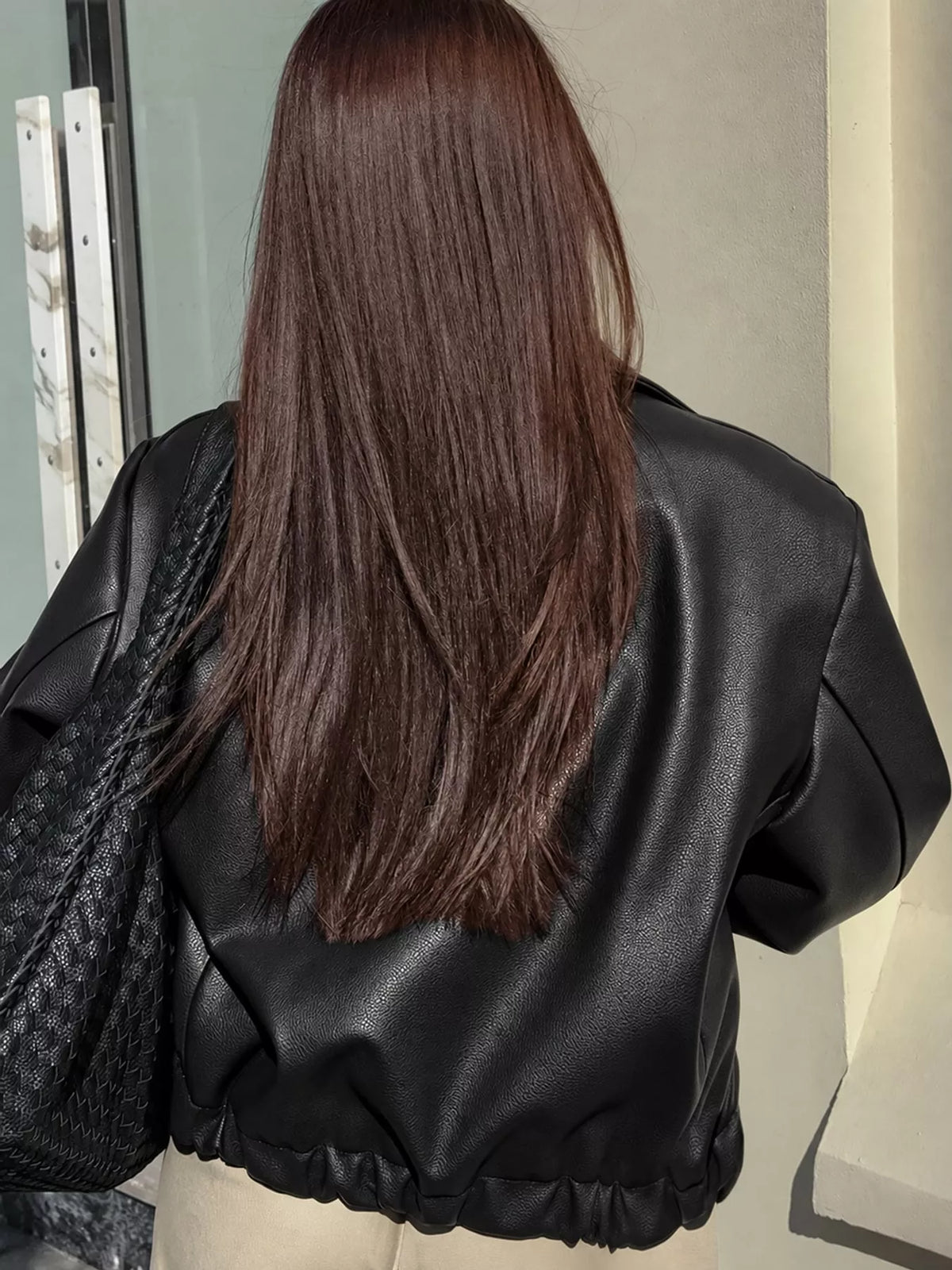 The Soho Faux Leather Jacket – image 12
