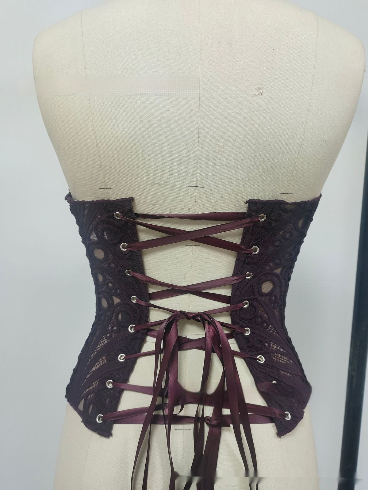 The Lace Cut-Out Corset Top – image 10
