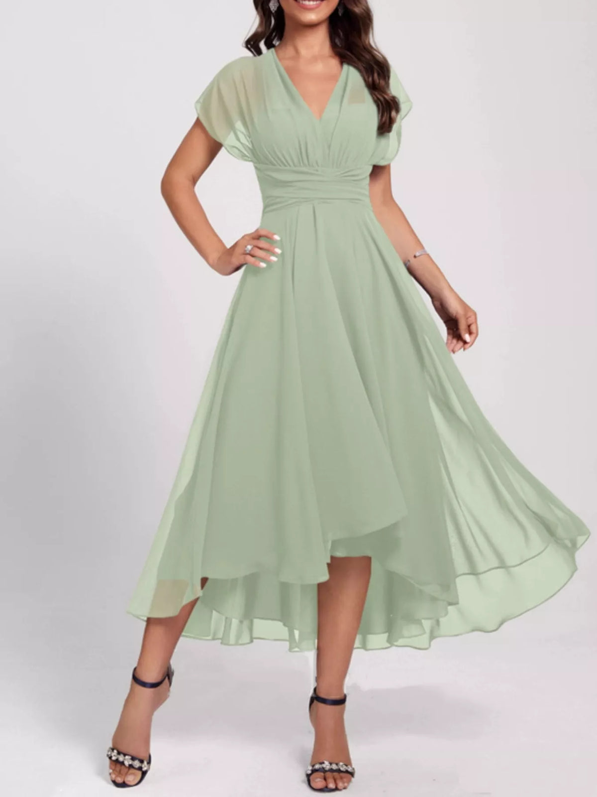 The One-Shoulder Chiffon Midi – image 16