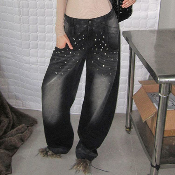 The Black Diamond Wide-Leg Jeans