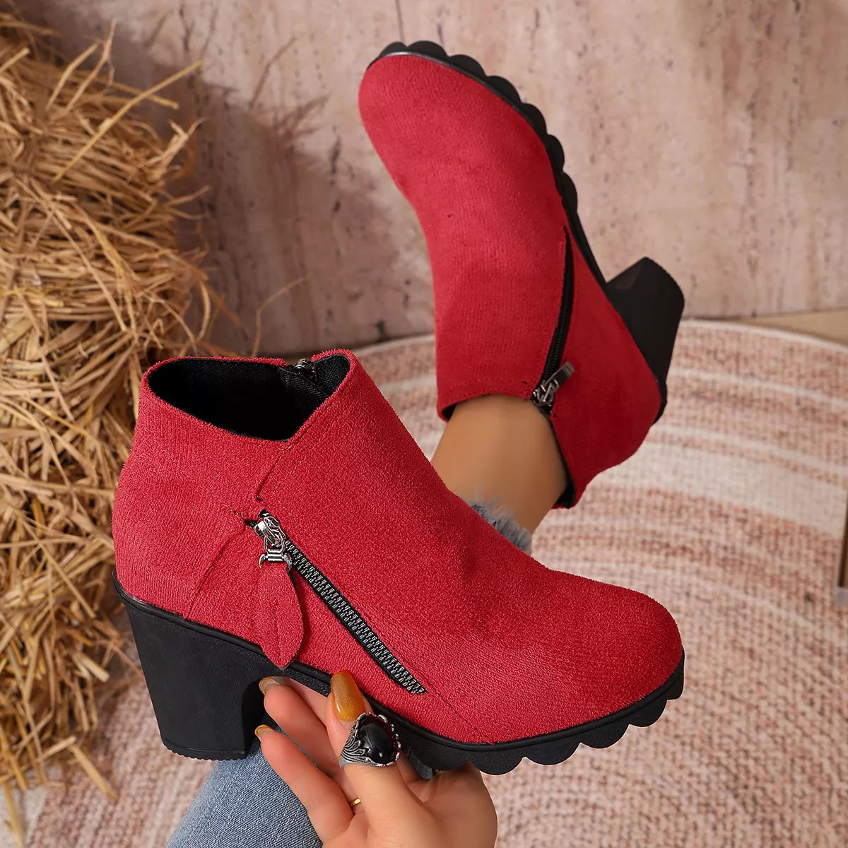 The Block Heel Ankle Boot – image 14