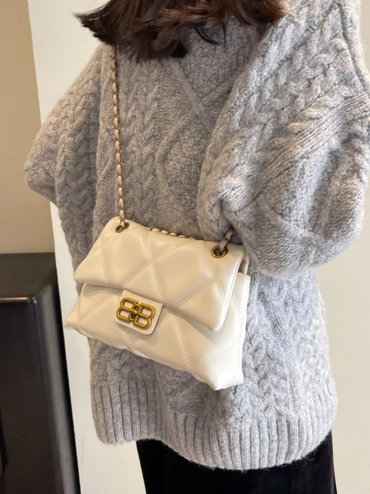 The Quilted Flap Bag – image 10