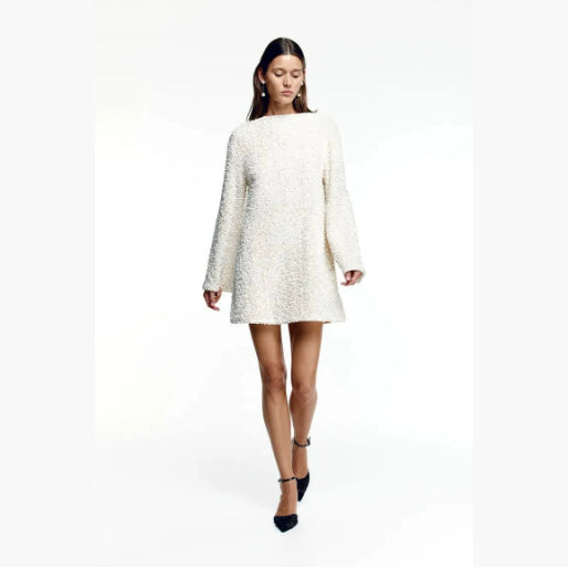 The Bow-Back Sequin Shift Mini – image 13