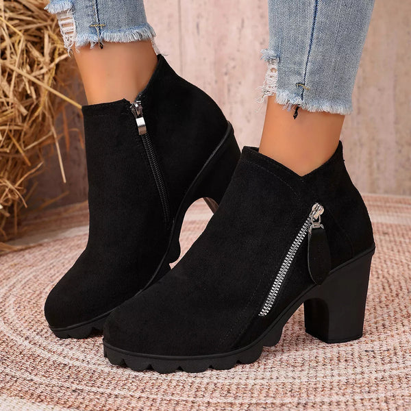 The Block Heel Ankle Boot