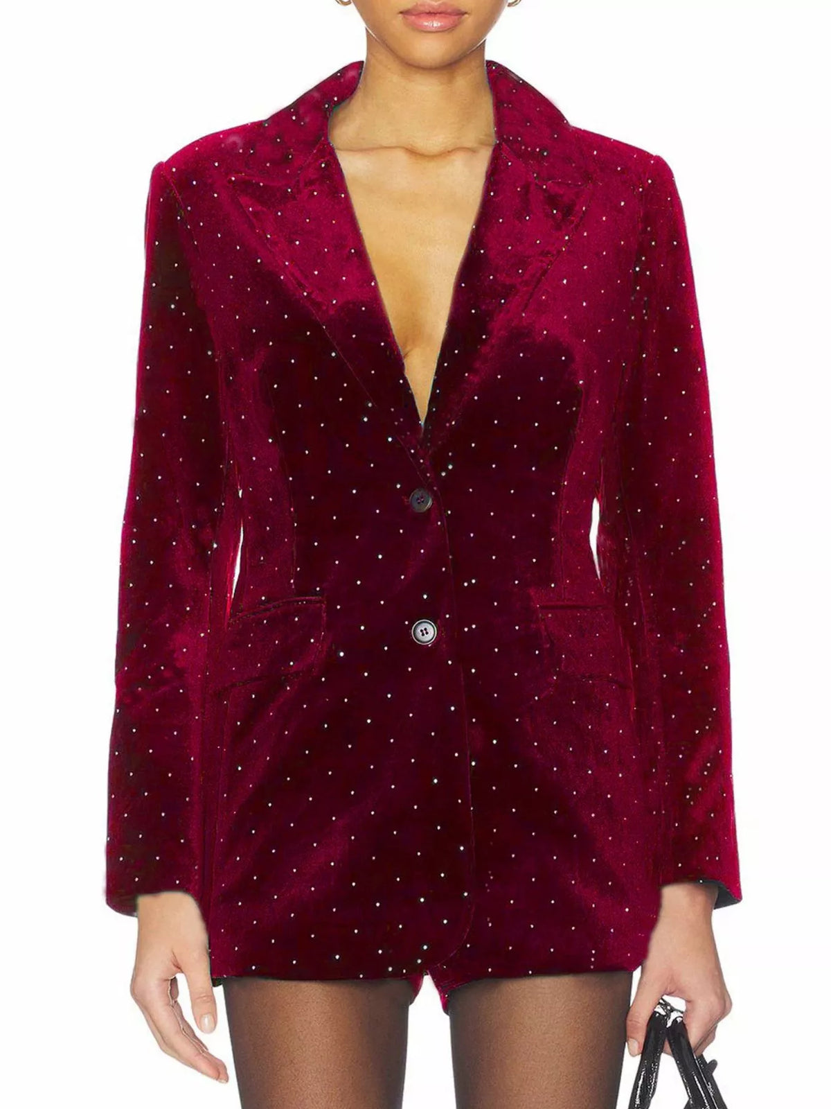 The Starlit Rhinestone Blazer – image 3
