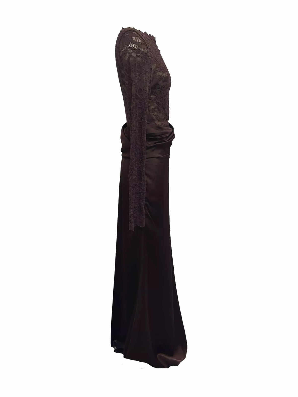 The Contessa Lace & Satin Maxi – image 9