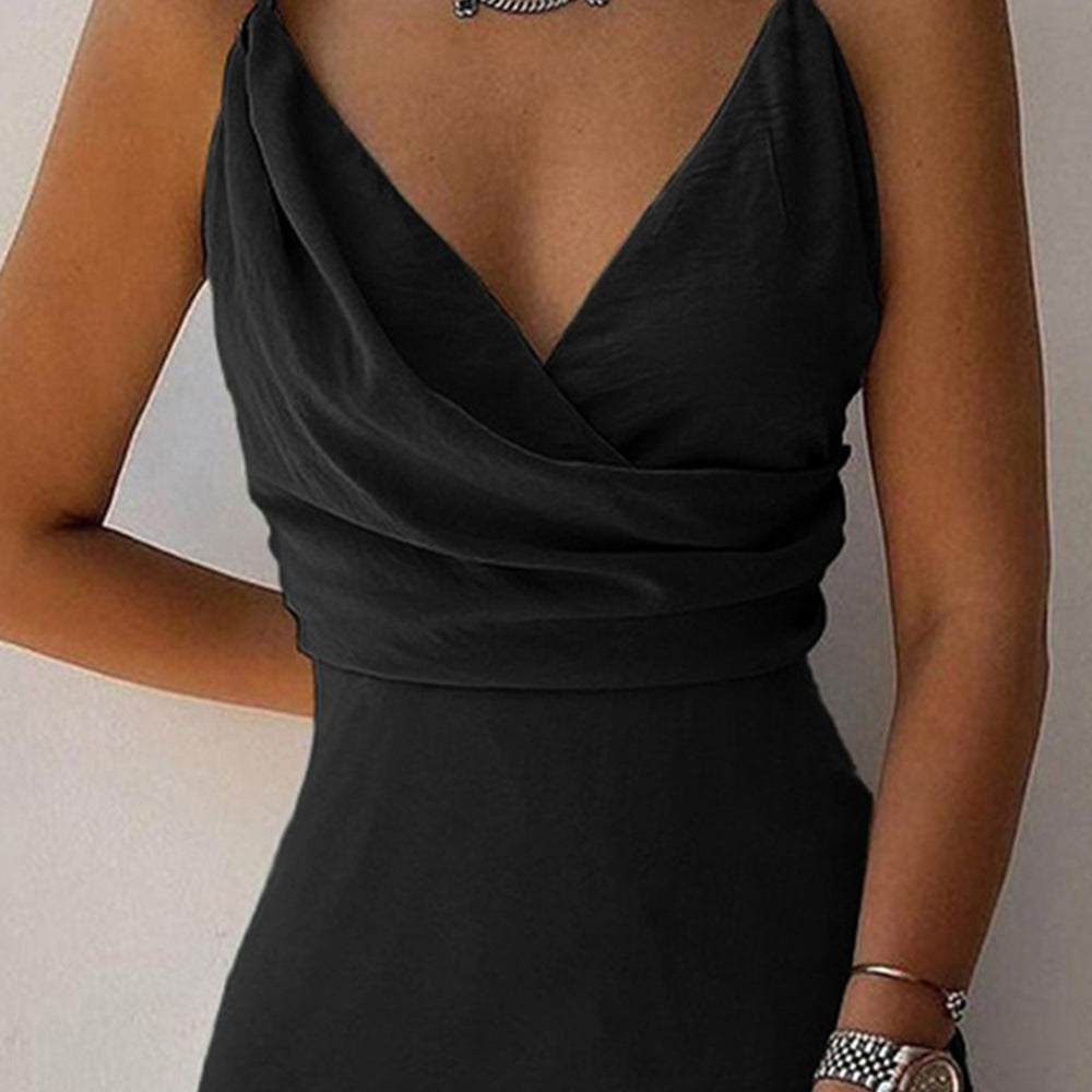 The Sage Satin Slit Slip – image 2