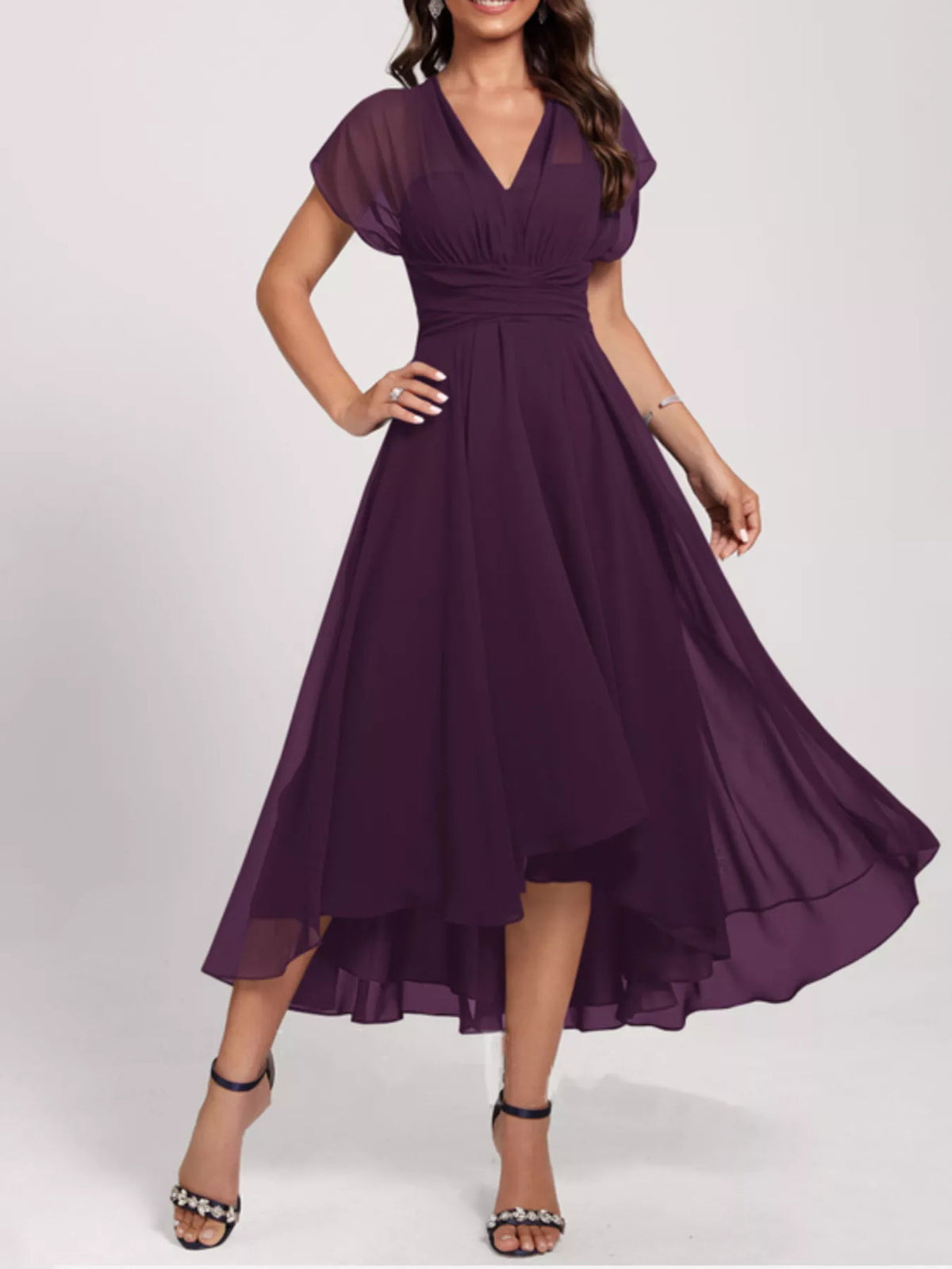 The One-Shoulder Chiffon Midi – image 13