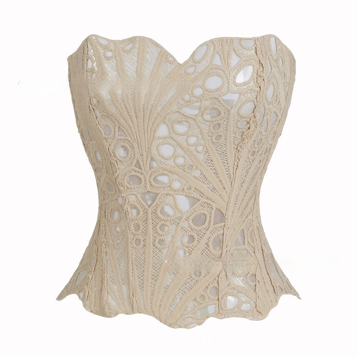 The Lace Cut-Out Corset Top – image 6