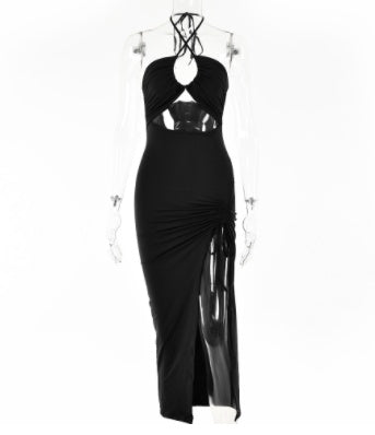 The Saint-Tropez Ruched Halter Maxi – image 6