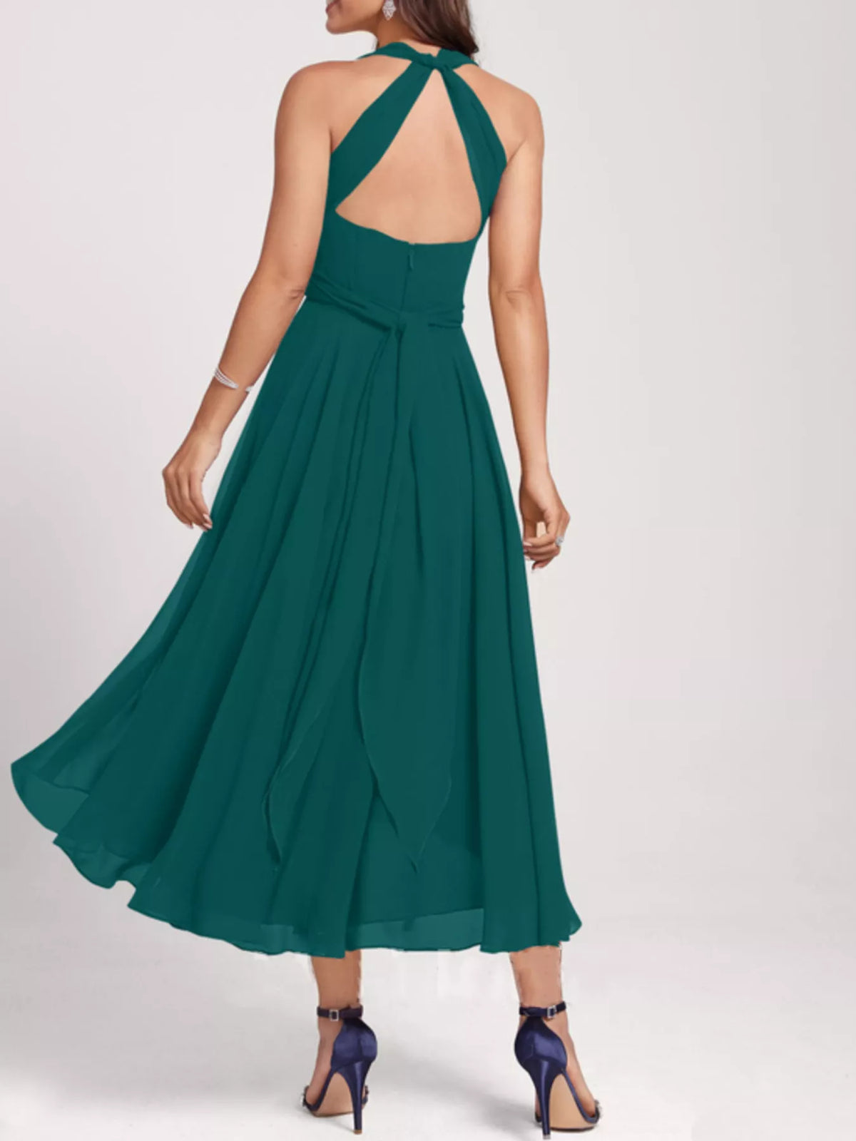 The One-Shoulder Chiffon Midi – image 10