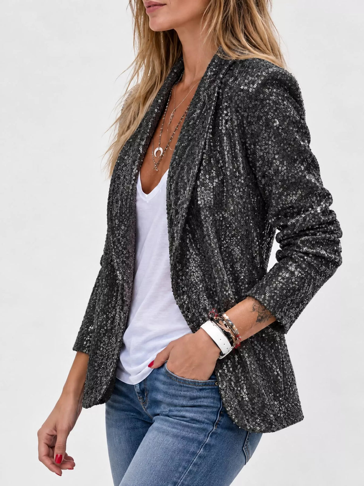 The Spotlight Sequin Blazer – image 4