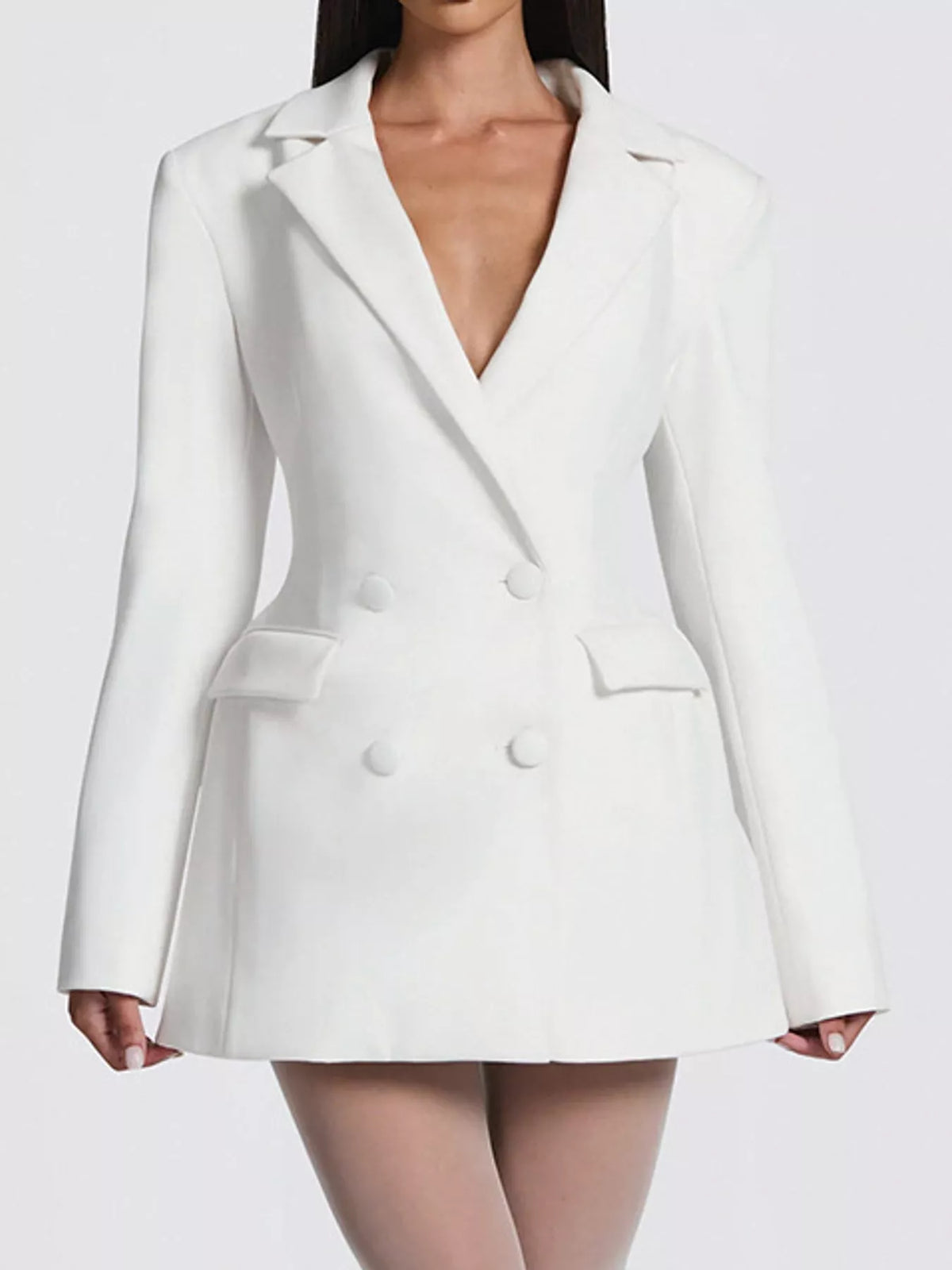 The Tailored Blazer Mini Dress – image 10