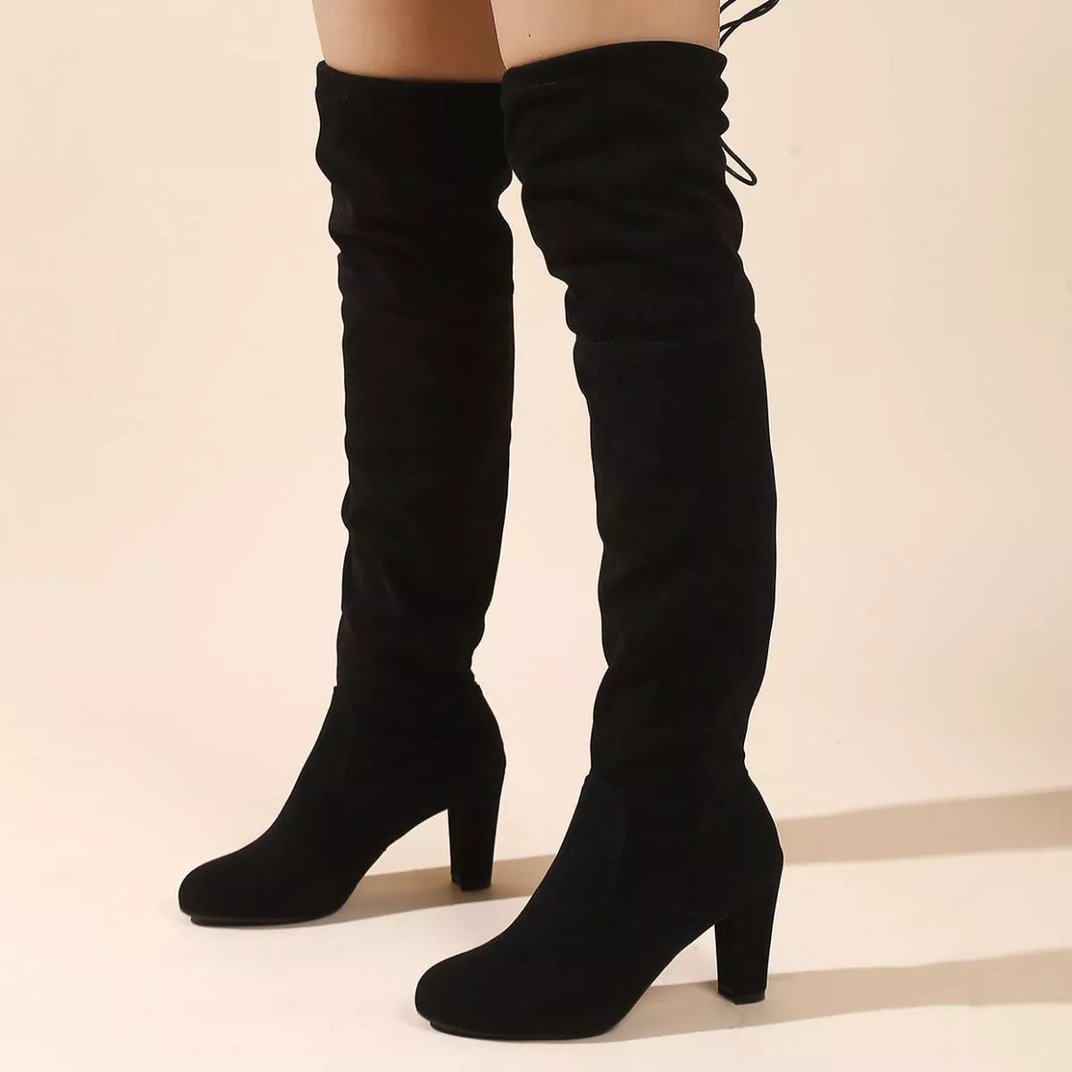 The Over-the-Knee Suede Boot – image 8