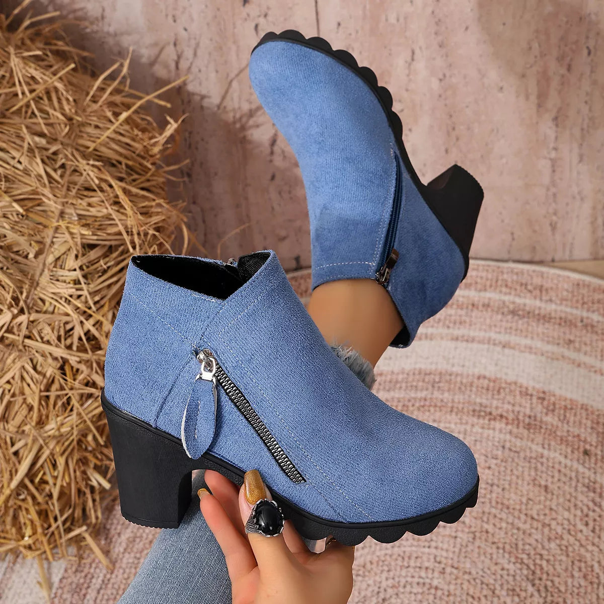 The Block Heel Ankle Boot – image 17