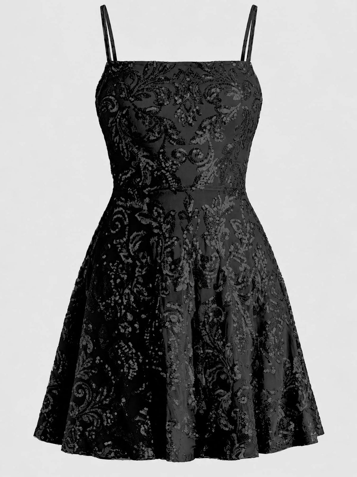 The Prism Square-Neck Sequin Mini – image 10