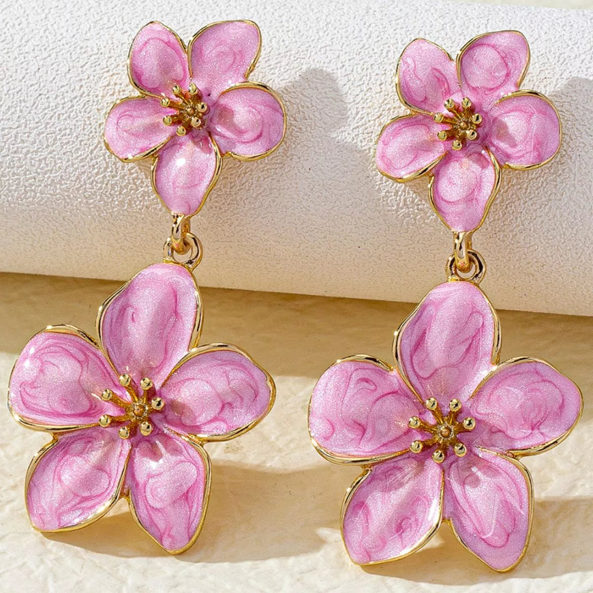 The Petal Drop Earrings – image 3