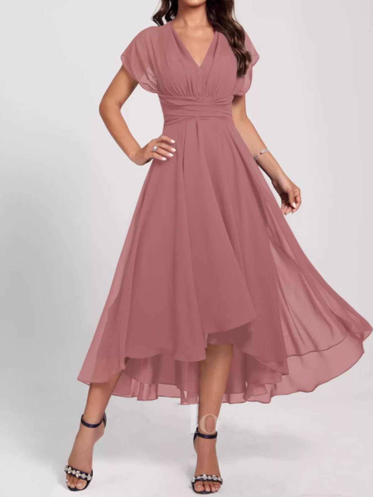 The One-Shoulder Chiffon Midi – image 18