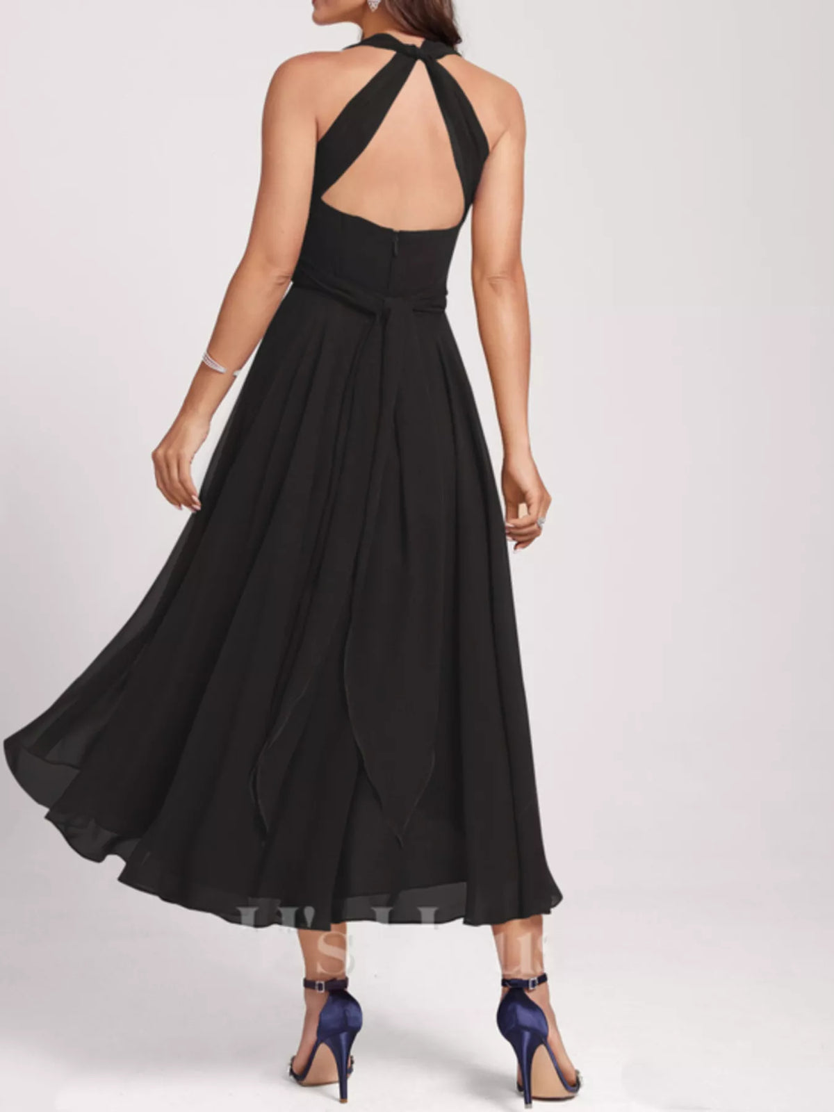 The One-Shoulder Chiffon Midi – image 8