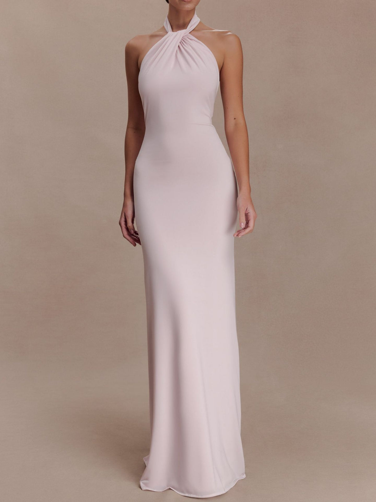 The Muse Open-Back Halter Maxi – image 13