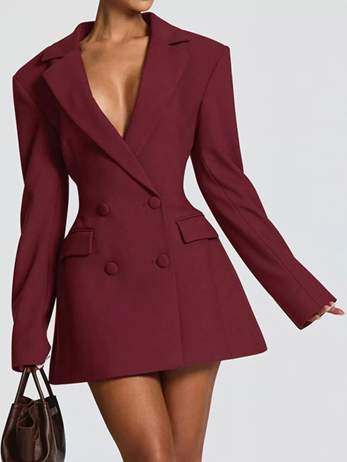 The Tailored Blazer Mini Dress – image 15